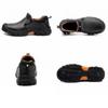 Safety Shoes Men PU Leather Men Work Steel Toe Shoes Anti-Puncture Indestructible Shoes Safety Boots Male Anti-Slip Work Boots