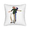 Friends Poster Pillowcase Printing Polyester Cushion Cover Decorations Tv Show Pillow Case Cover Home Zipper 45X45Cm