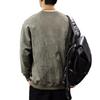 Autumn Letter-Printed Sweater Men'S American Casual Crew Neck Long-Sleeved T-Shirt Suede Loose Bottoming Shirt