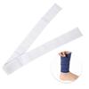 Sports Elastic Band Lifting Compression Leg Support Knee Strap Band Brace White