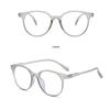 Blaulichtfilter Sonnenbrille Vintage Klassisch Quadratischer Rahmen Runde Gläser Sonnenbrille Damen Herren Reise Büro Strahlenschutzbrille