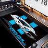 Carolina Panthers Theme Premium Non-slip Mouse Pad with Stitched Edges,Durable Rubber Material,for Desktop & Gaming Great Gifts