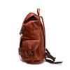 Men's Vintage Leather Backpack for Business and Travel