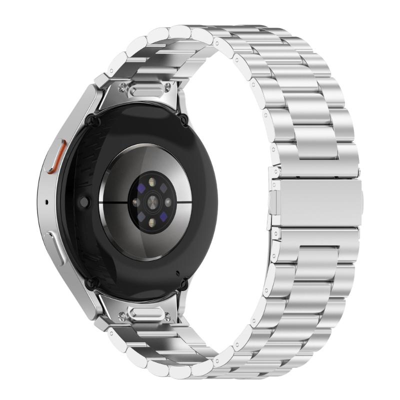 For Watch 7/6/5/4 Smartwatch Adjustable Band Straps Stainless Steel Wristband Bracelet Wear Resistance Unisex Waterproof