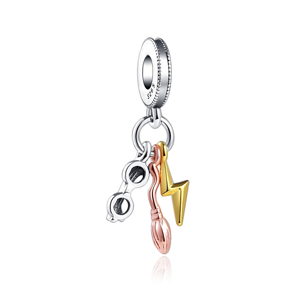 Adatto a Ciondoli Originali Braccialetti & Braccialetti Rigidi Serie Cappello Magico Ciondolo Collana Gioielli Pendente Gioielli di Moda