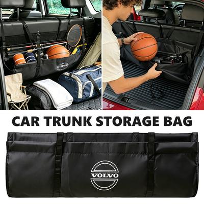 Car Trunk Organizers Adjustable Backseat Hanging Storage Bag Net For XC90 V90 V60 V40 S80 S60 S90 C40 XC60 XC40 V70 XC70