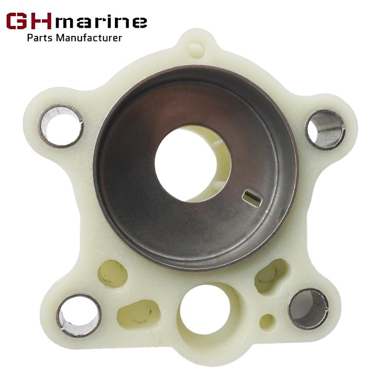 Water Pump Impeller Repair Service Kit with Housing for Yamaha 25 30 HP 2 Stroke 3 Cyl Outboard Engines 18-3430 6J8-W0078
