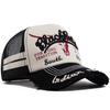 Summer Mesh Trucker Hat Men Vintage Embroidery Baseball Cap Sun Visor Retro Snapback Women Hip Hop Dad Caps For Outdoor Casual