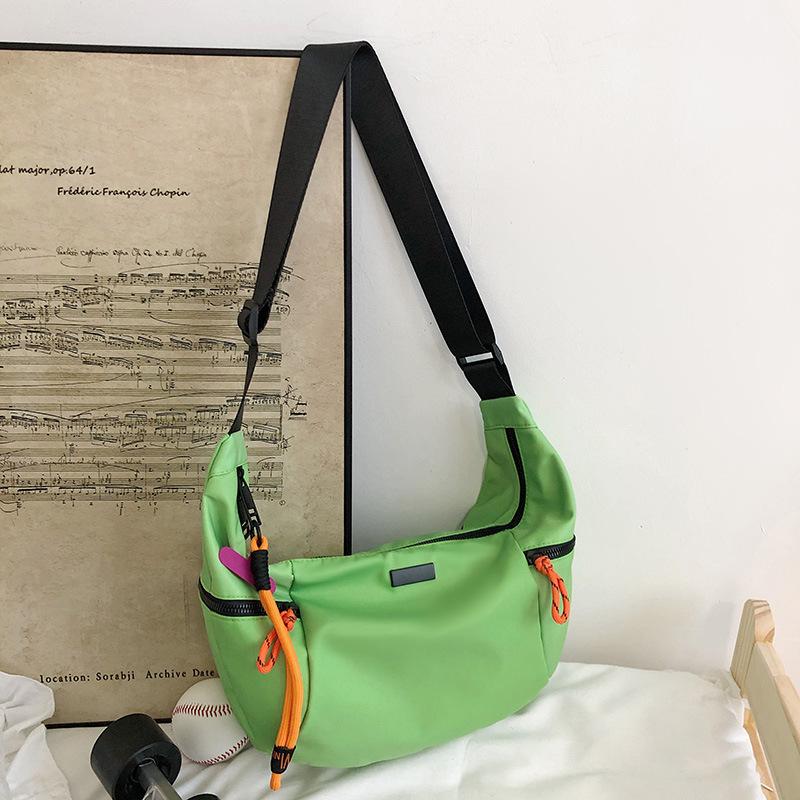 

Модная сумка-пельмень большой вместимости, сумка-мессенджер, женская спортивная и повседневная сумка на плечо, нишевая сумка весна-лето 2025