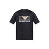 SS23 Logo Print Loose Fit Crew Neck Short Sleeve T-Shirt Men Tops Navy-Blue 3R1TZ4-1JUVZ-09K5