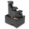 7.6inch Tabletop Waterfall Fountain, Desktop USB Small Water Fountains, Indoor Waterfall Fountain, Mini Waterfall