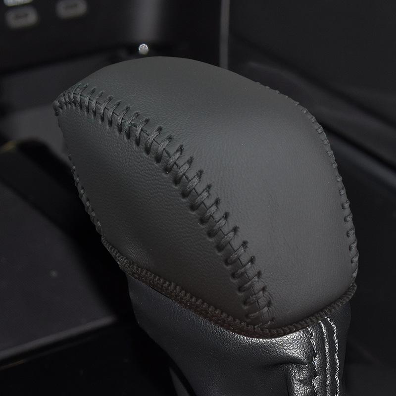 Customize Fit for Toyota RAV4 Leather Gear Shift Handle Cover Avalon Corolla Protective Cover