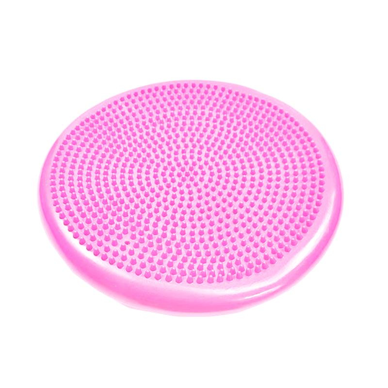 

Монтессори Детские игрушки ПВХ Балансирующий камень Надувная подушка Обучение сенсорной интеграции Тактильные ощущения Вечеринка Социальные игры светло-розовый