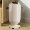 Pattumiera con Ruota Cestino RifiutiNordico Pattumiera Domestica Pattumiera ad Alto Piede per Bagno Camera da Letto Toilette Servizi Igienici Cucina