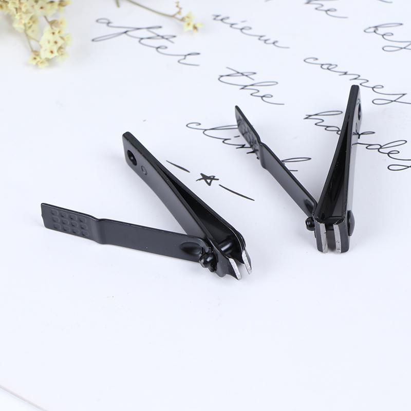 Professional Black Stainless Steel Toe Nail Cutter Nails Trimmer Clipper Machine
