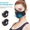 2-Pack Black Sports/ Activated Carbon - Ultra Breathable Mesh, Comfort Fit  Adjustable Cycling, Running, Outdoor Workouts