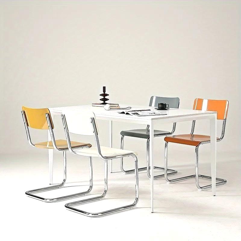 Moderner Kaffeestuhl Esszimmerstühle Heim-Esszimmerstühle mit solider Rückenlehne für Küche Wohnzimmer Esszimmer Schlafzimmer