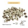 Spot Sale: Multi-Faceted Rivet with Rhinestones for Clothing, Bags, and Accessories - Pointed Bottom Glass Crystal Decor
