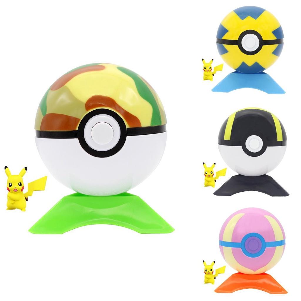 Premium Quality Pokemon Pokeball 7cm Toy Ball With Pikachu Monster Figures Gift
