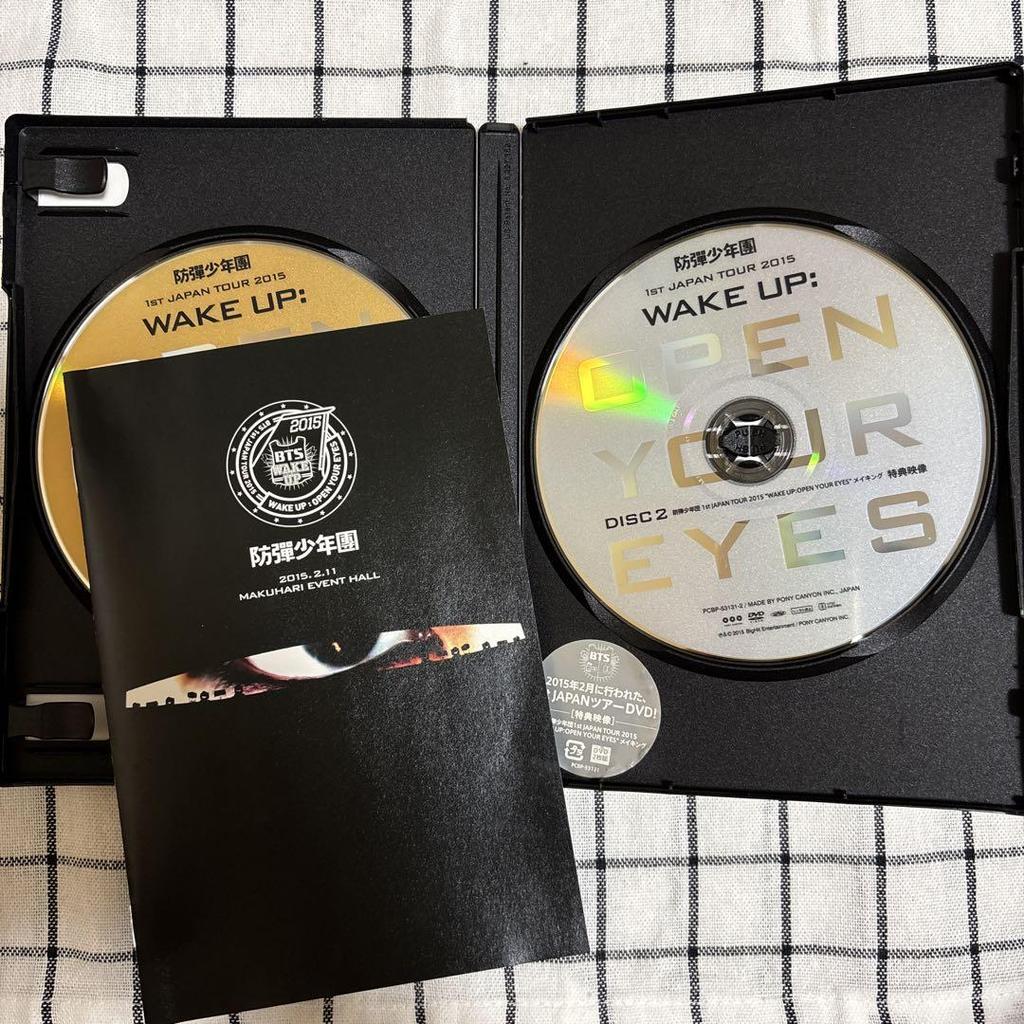 [USED] BTS WAKE UP: OPEN YOUR EYES DVD