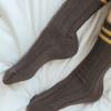Biarritz Socks [2SET] Butter Ringle Knit Long Socks 6 Colors