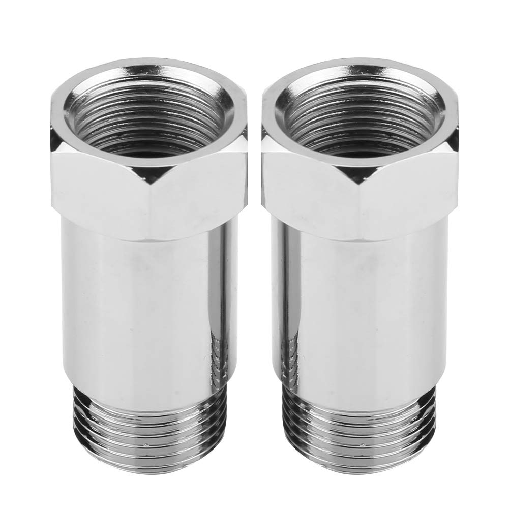 Keenso 2pcs O2 Oxygen Sensor M18X1.5 Spacer Sensor Exhaust System