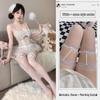 Alluring Lace Temptation Uniform: Enhance Bust Appearance with Quick-Release Feature