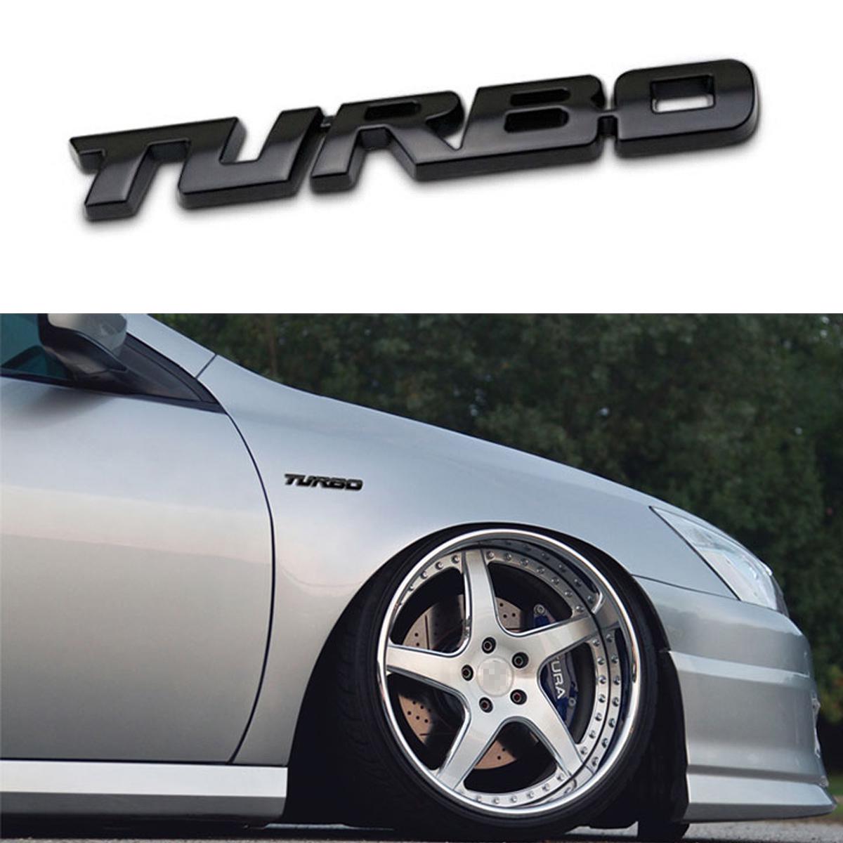 

DSYCAR 3D металлическое украшение автомобиля металлический клей TURBO грузовик значок эмблема наклейка