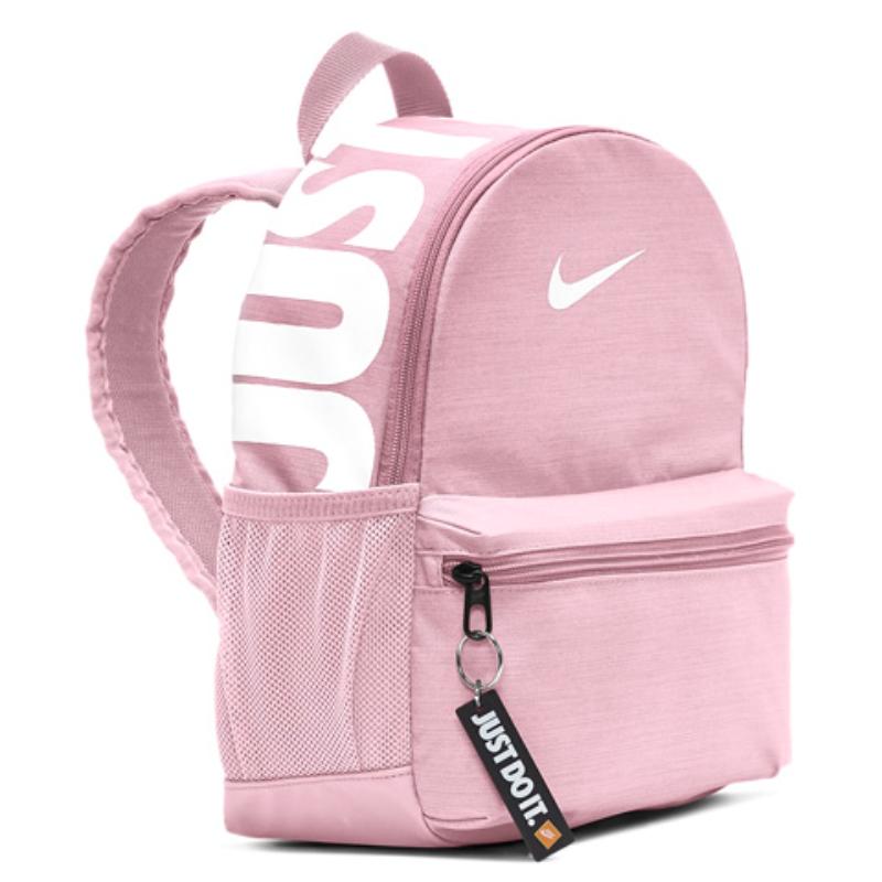 Nike Polyester Backpack Regular Unisex Orange Pink Lightweight Casual BA5559-675