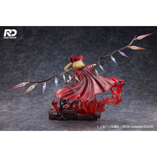 Raise Dream Touhou Project Flandre Scarlet Military Uniform Ver. Illustration by Jun Minami 1/6 Scale Painted Complete Figure