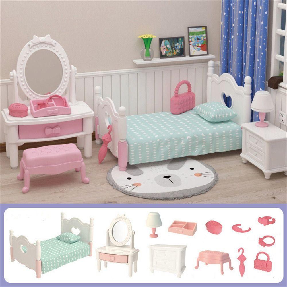 

1:12 Dollhouse Furniture Micro Model Mini Furniture Toys DIY Toy Miniature Furniture Kids Toy Bedroom