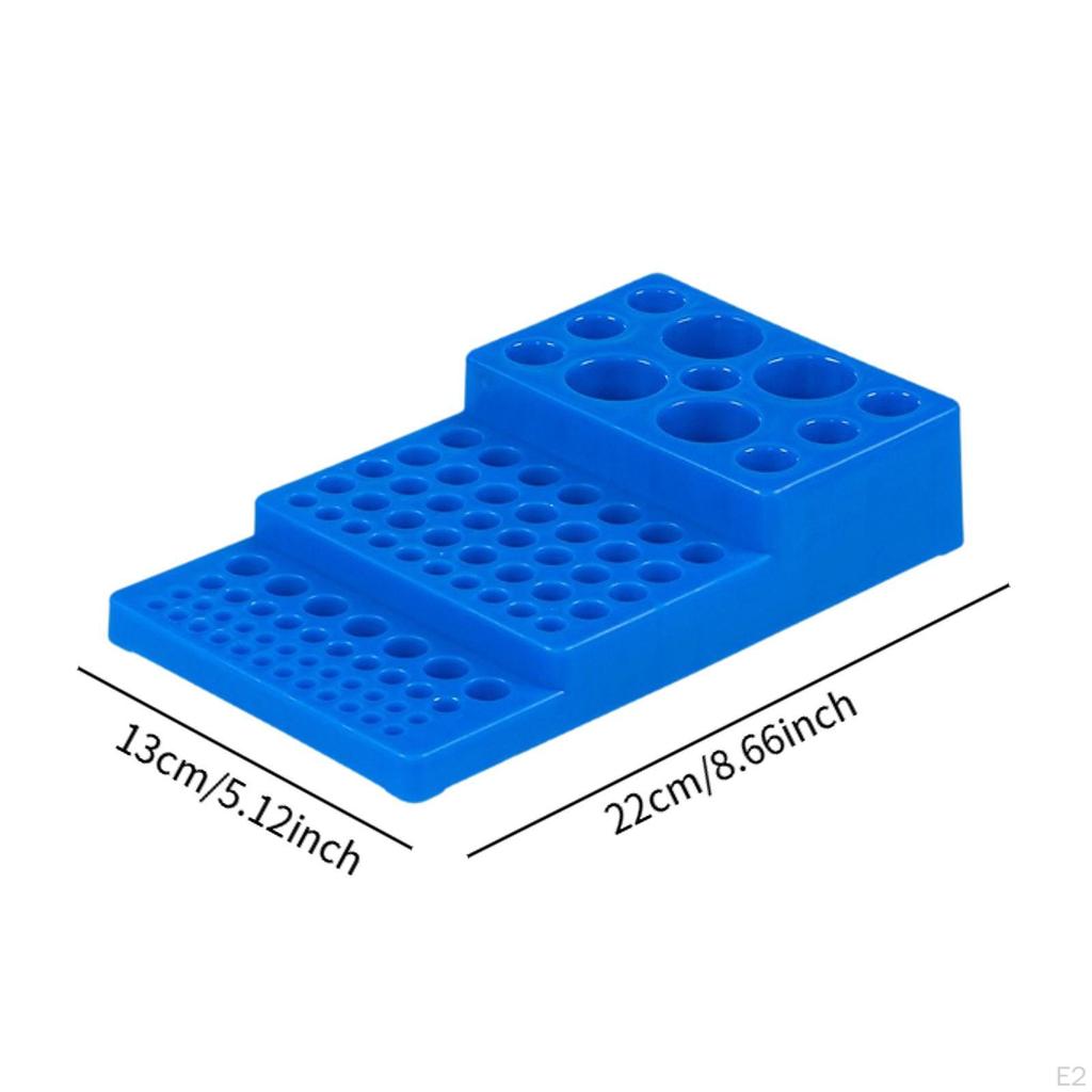 Vial Rack Tubes Equipment Practical Tube Holder Multipurpose 3 Tiers Storage 92 Positions