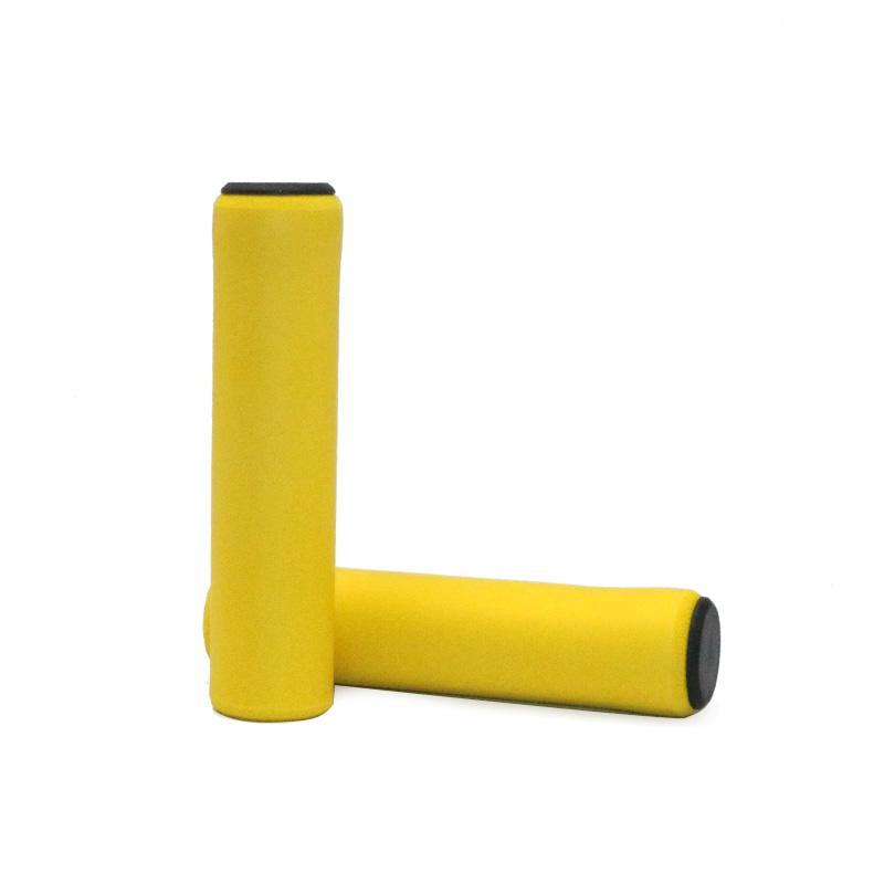 2pcs Bike Handle Bars Silicone Sponge Grips Soft Anti-skid Shock-absorbing Road Bicycle Scooter Handlebar Cycling Accessories