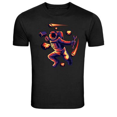 Astronaut Space Mechanic With Tools Graphic T-Shirt