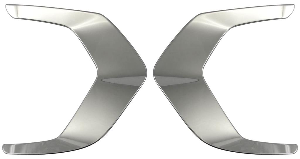 BRIGHTZ Отделка из нержавеющей стали Боковые накладки противотуманных фар для Toyota Caravan E26 Ультра-зеркальные (Набор из 2 предметов) (фургон) [FRO-ETC-MID-019]