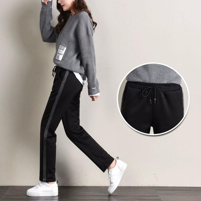 Pantalón de deporte con interior de borreguito comprar a buen precio —  entrega gratuita, reseñas reales con fotos — Joom