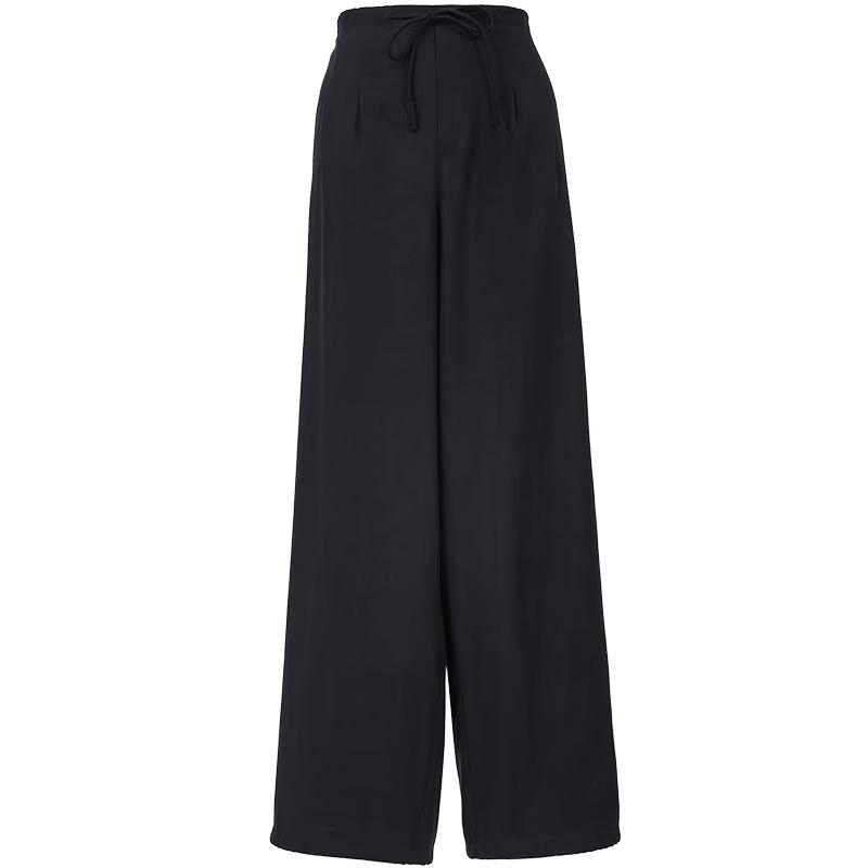 

VEROMODA Women s Draped Pleated High-Waist Casual Pants M