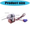 12V 2.5W D4612AAA21 Refrigerator Fan Motor Assembly For B20CS80SNB/01 B20CS50SNB/01 B20CS51SNI/01 Replacement Housing
