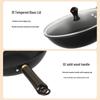 Chui Da Huang XT32CR 32cm Flat-Bottom Iron Wok