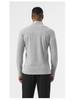 Men's Moisture-Wicking Half-Zip Long-Sleeve Henley for Hiking, Fitness, and Running
