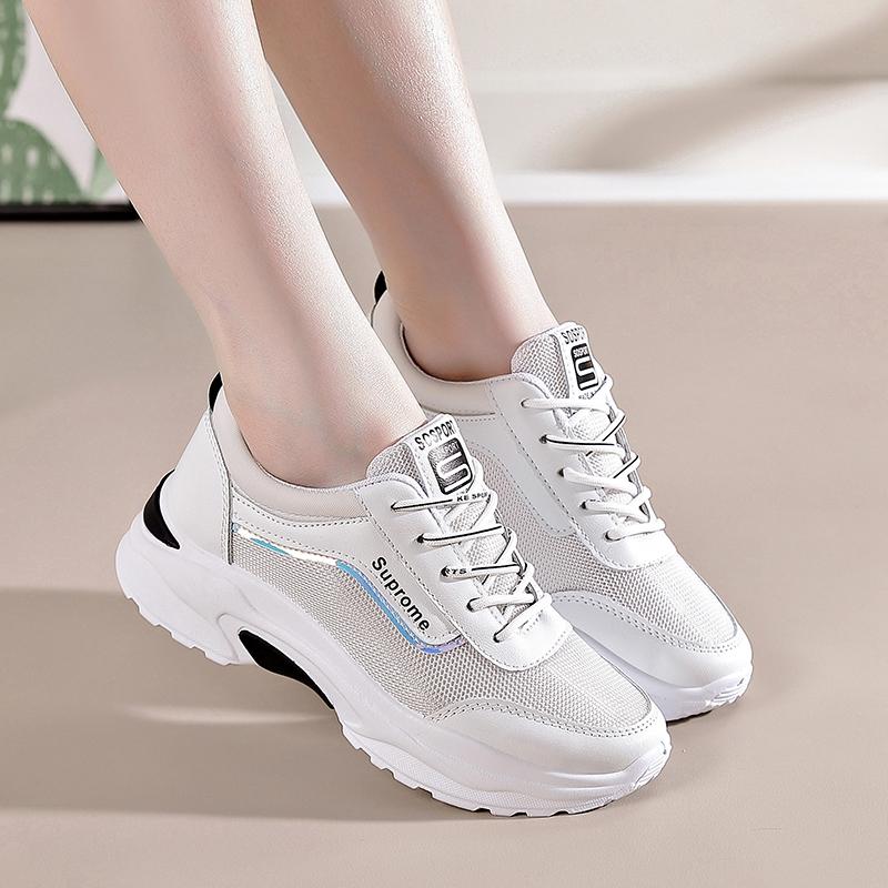 Fashion Women's Running Shoes Cushioned And Lightweight Sports Shoes Walking Sneakers