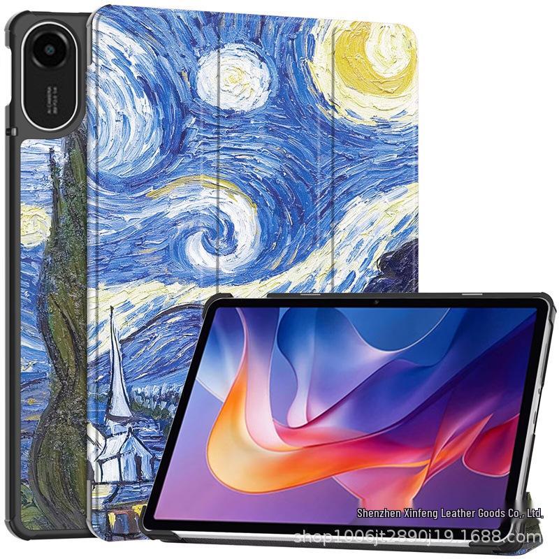 Xiaomi Redmi Pad 2 Tri-fold Cartoon Protective Case