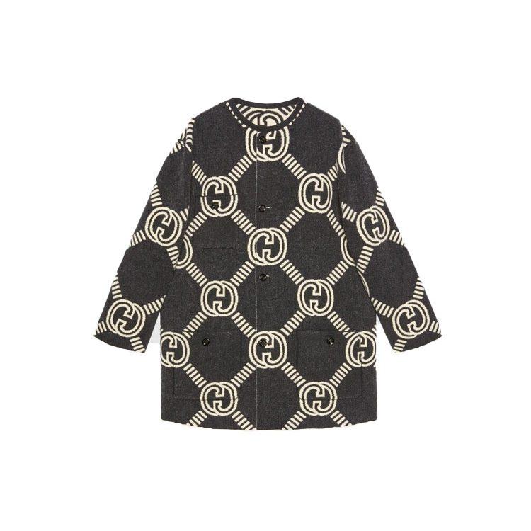 GUCCI Knitwear Women's Beige Crew Neck Moderate Cardigan 678318-XKB5T-9192