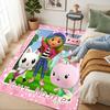 Custom Name Kitty Party Living Room Non-Slip Area Rug Soft Carpet for Bedroom Kids Playroom Sofa Office Home Decor Doormat