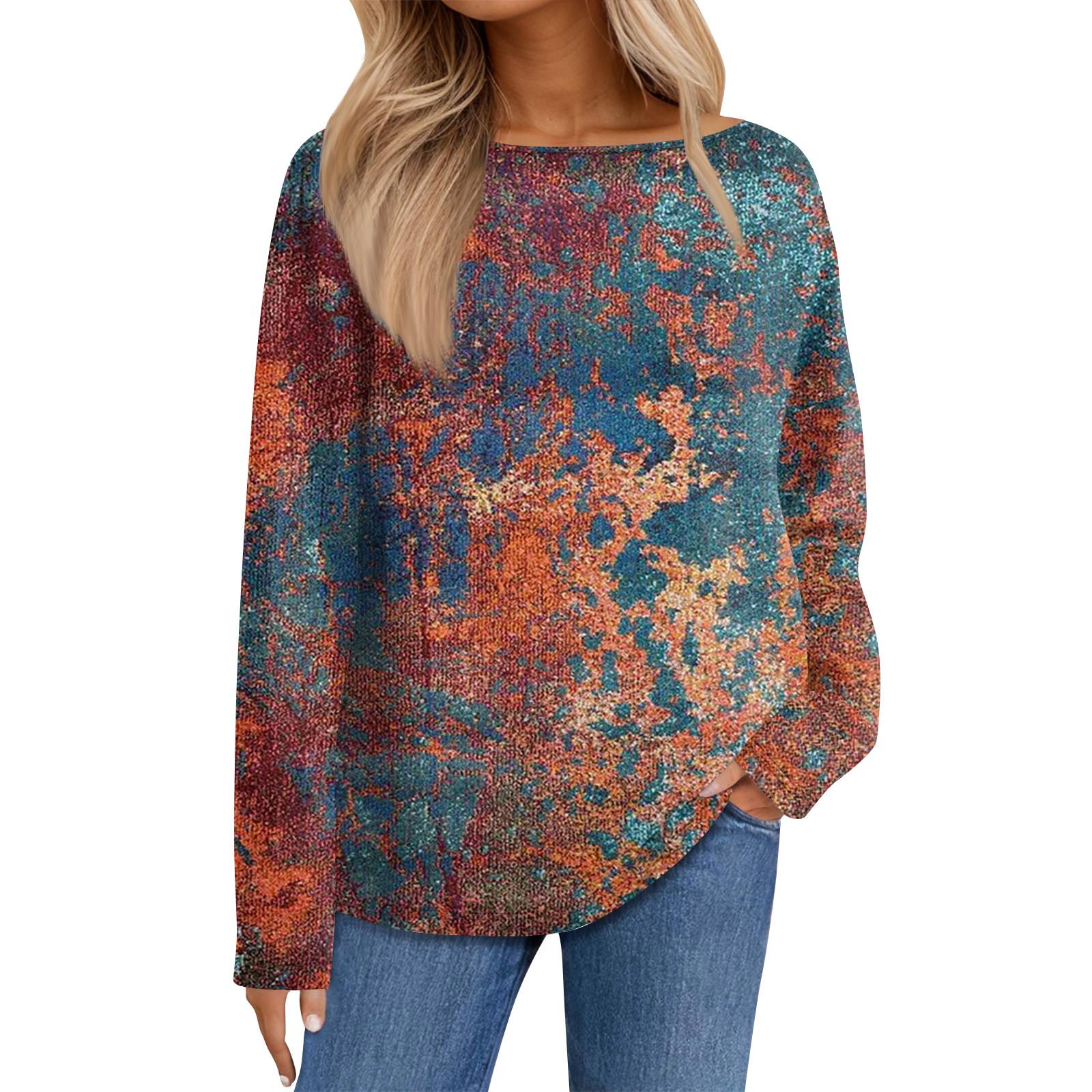 

Женский повседневный полосатый пуловер, рубашка с длинным рукавом, толстовка большого размера XL шафрановый