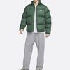 Nike Sportovní bunda Club Puffer (Velikost Asie) Fir/Bílá Pánská Streetwear FB7369-323