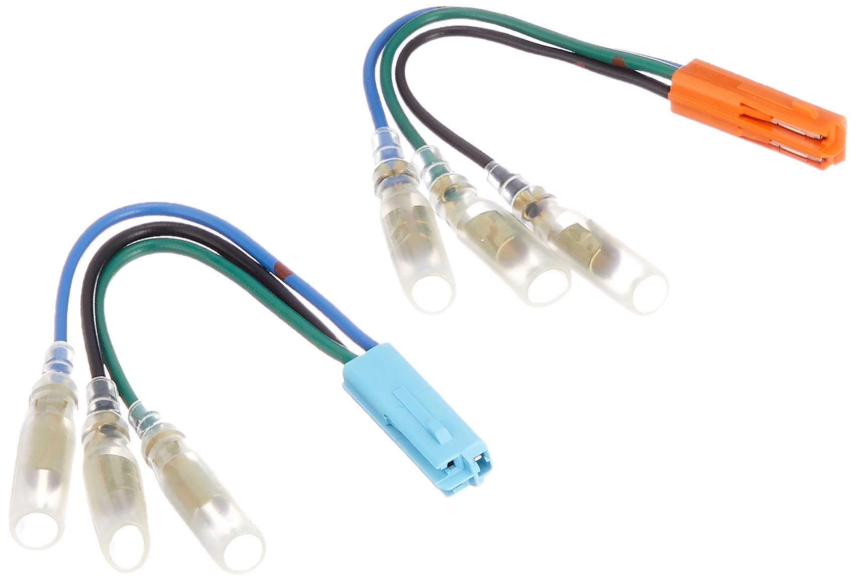 

POSH FAITH Motorcycle Turn Signal Conversion Cord Honda New Connector Double 091575 Set, Type, Bulbs,