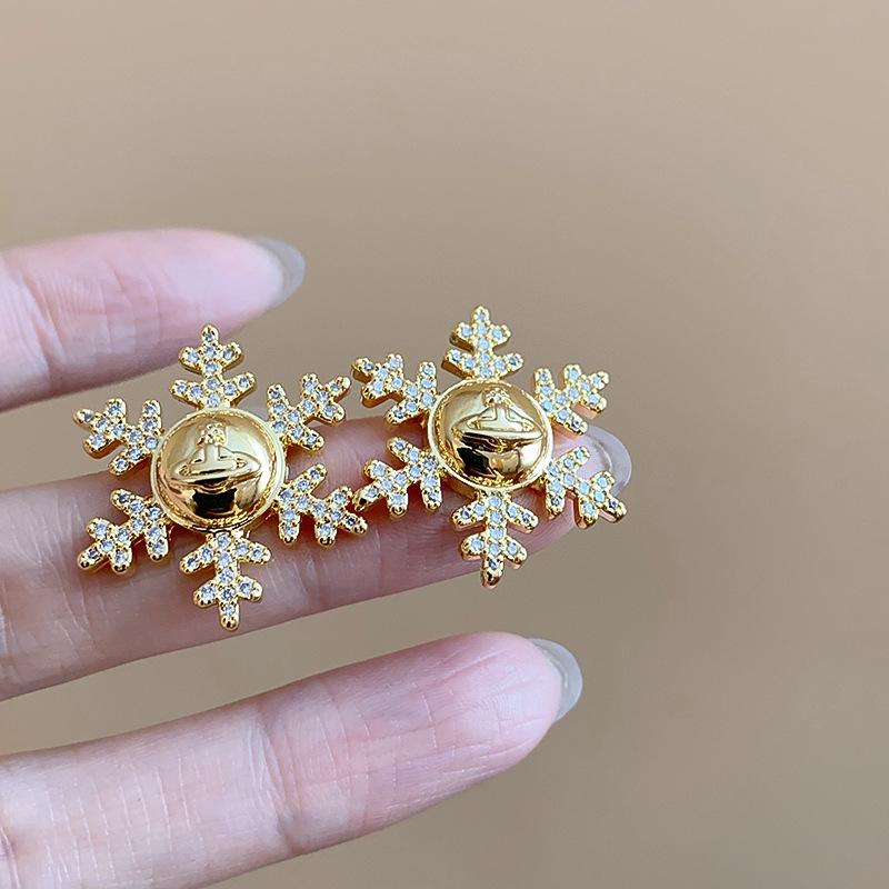 Silver Needle Flower Fringed Earrings French Light Luxury Temperament Earrings, Niche High-end Earrings