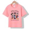 XH54 MINISO 2026 Summer New Printed Cotton Round Neck T-shirt for Children Aged 1-16, Boys and Girls