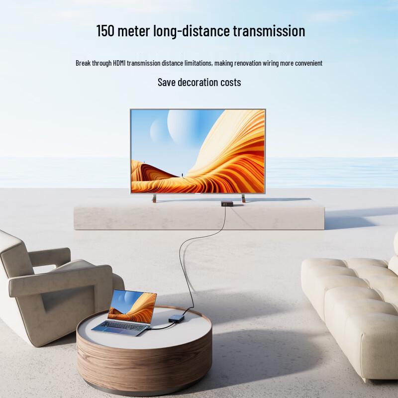 BIAZE 1080P HDMI Extender 150m Over Single Cat5e/6 Cable